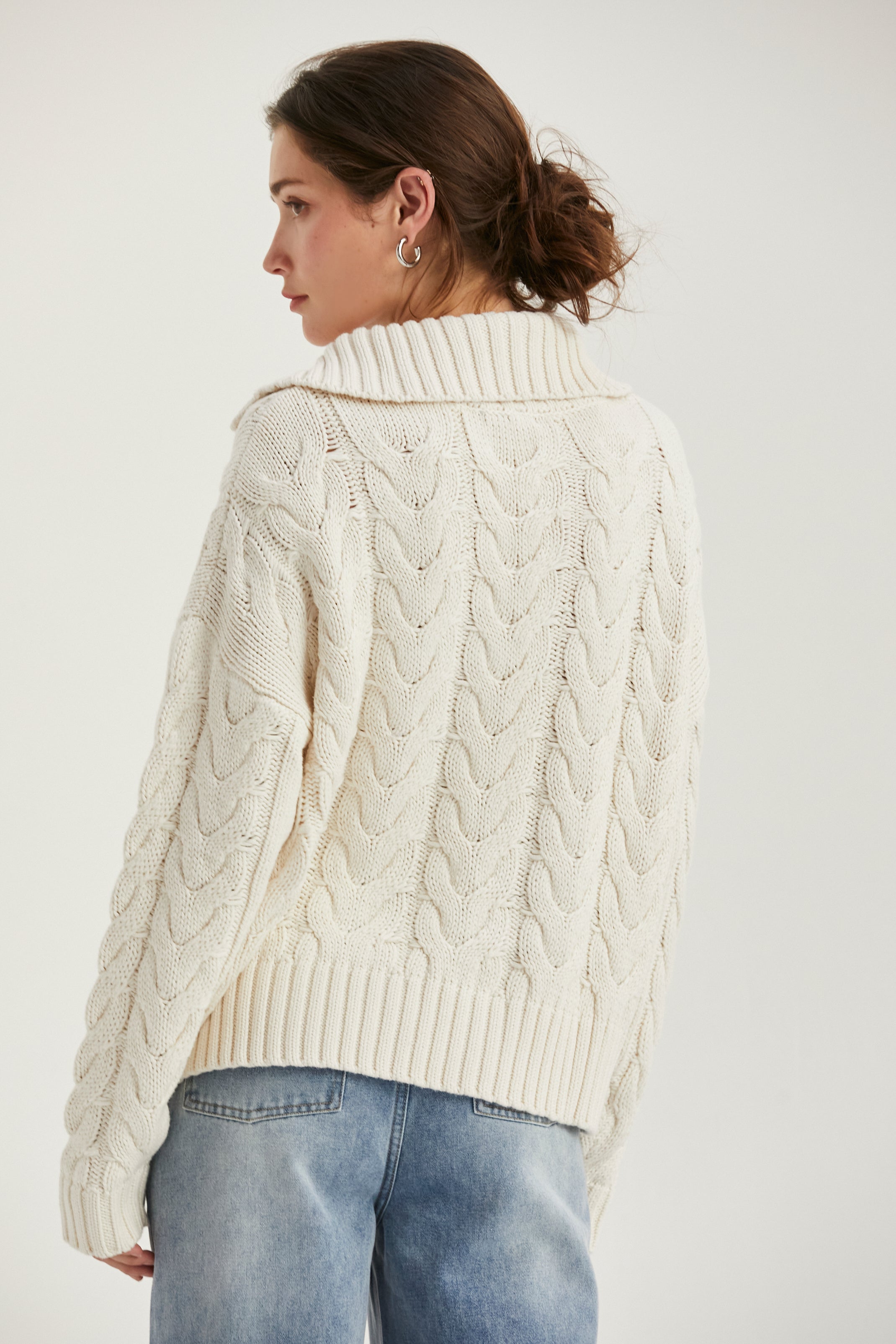 Chandail en tricot Bretzel Anya