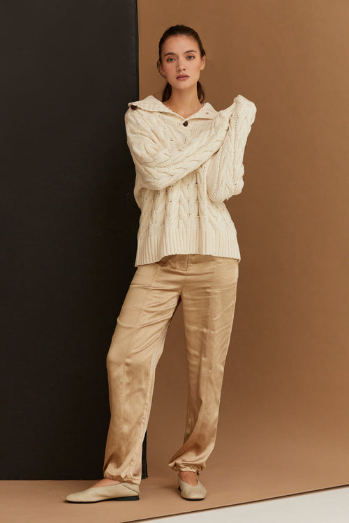 Chandail en tricot Bretzel Anya