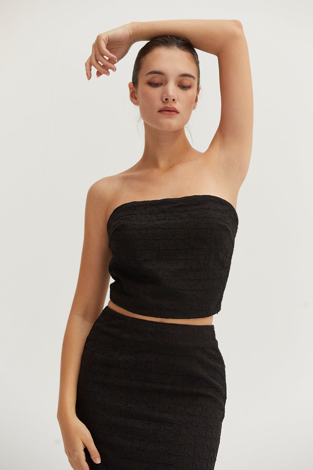 Haut bandeau zippé