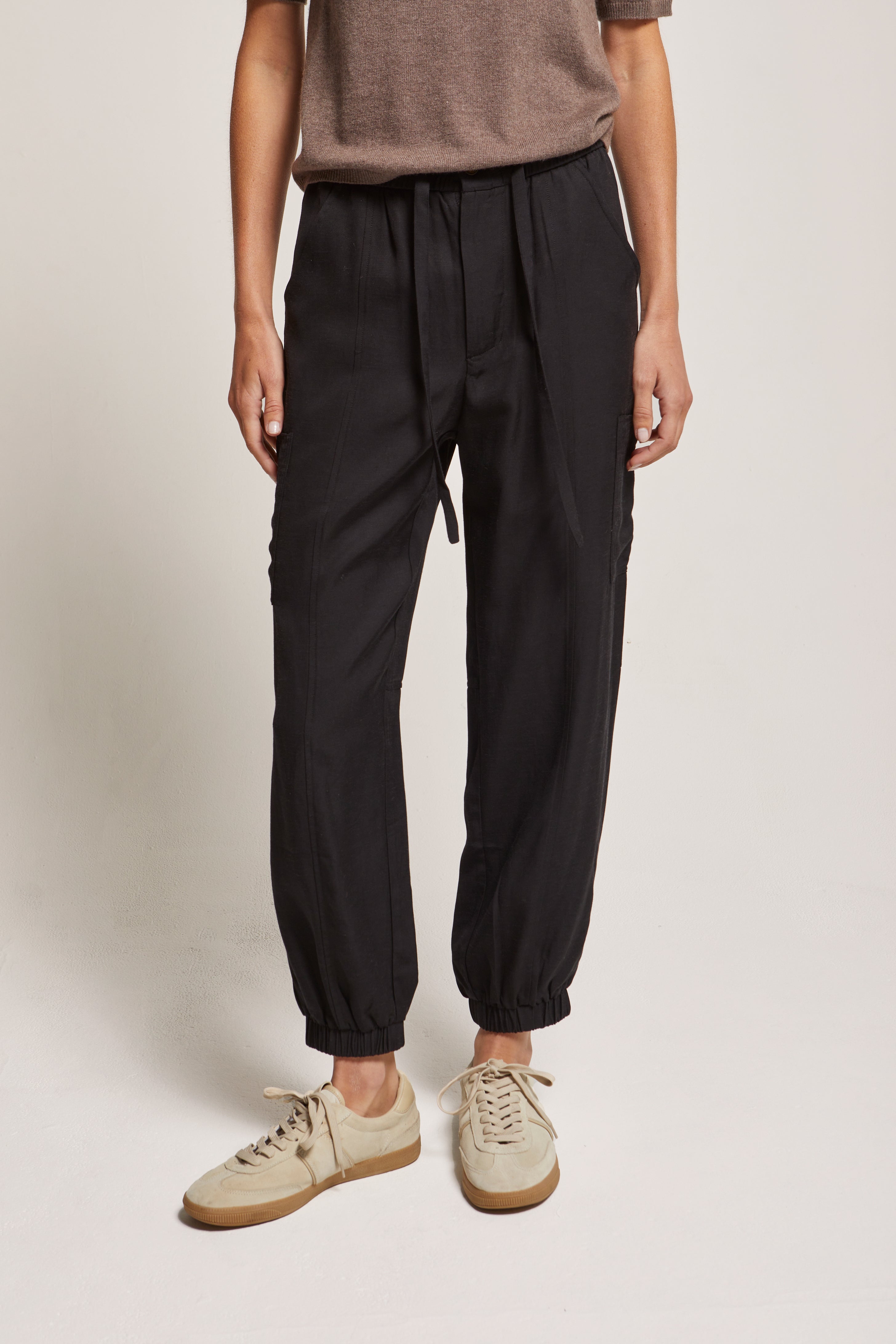 Pantalon de jogging cargo tissé