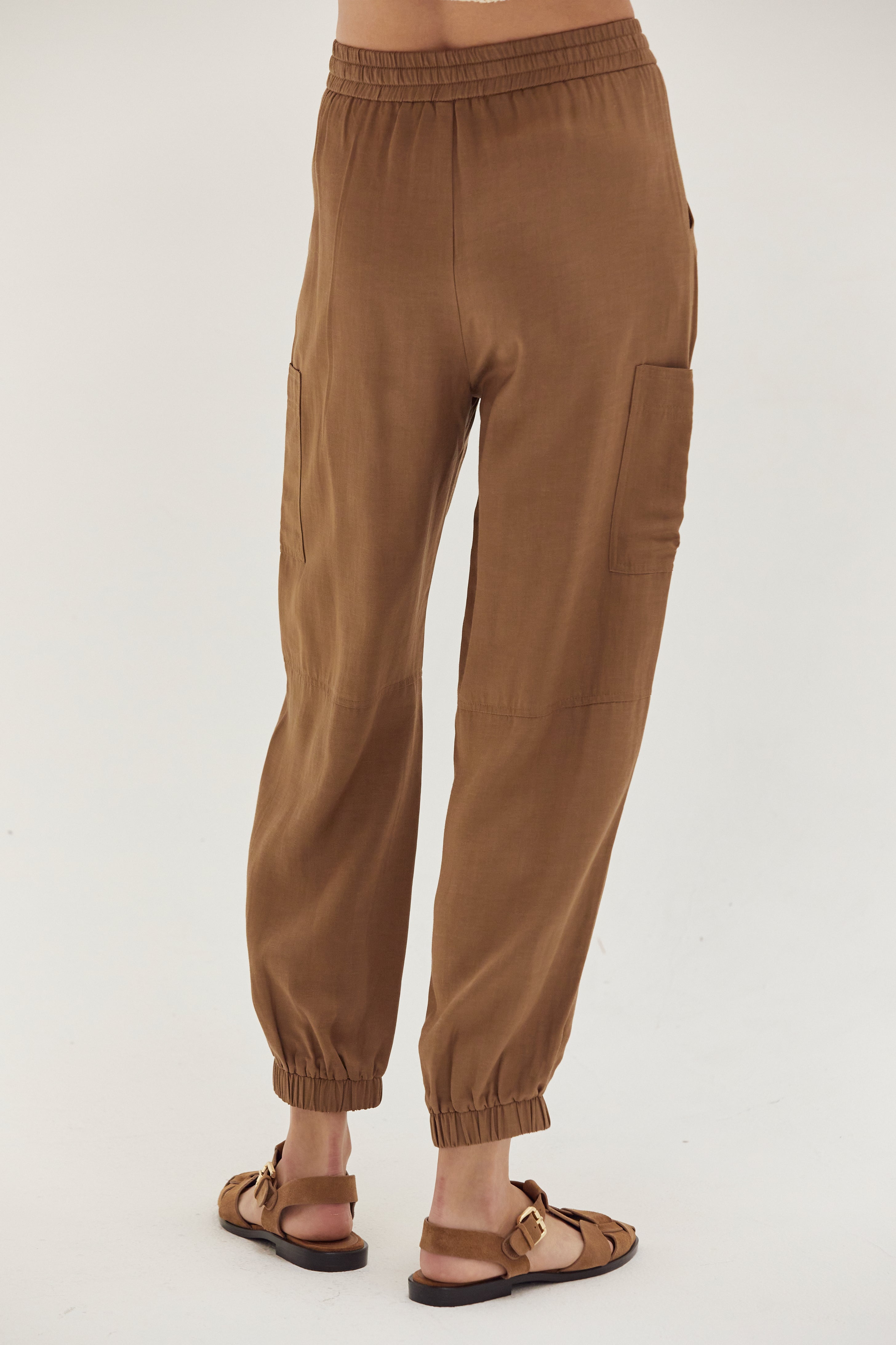 Pantalon de jogging cargo tissé