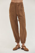 Pantalon de jogging cargo tissé